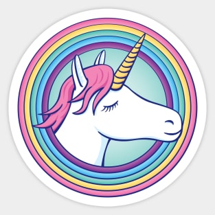 Awesome Unicorn Sticker